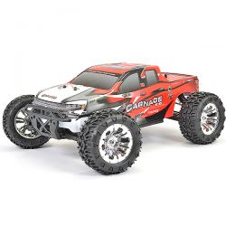 FTX Carnage 2.0 truck 1/10 4WD moteur charbon carrosserie rouge FTX5537R