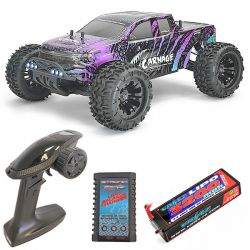 FTX Carnage 2.0 Truck RC 1/10 4WD brushless avec batterie et chargeur