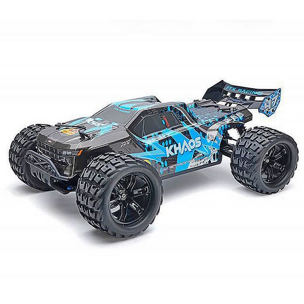 FTX Kahos Truggy RC 1/10 brushless 4X4 carrosserie bleue FTX5564B