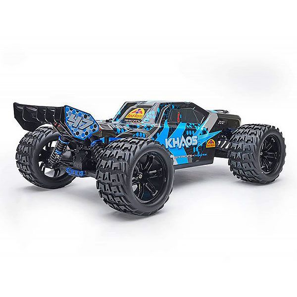 FTX Kahos Truggy RC 1/10 brushless 4X4 carrosserie bleue FTX5564B