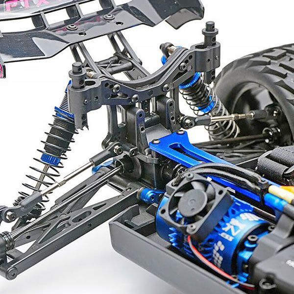 FTX Kahos Truggy RC 1/10 brushless 4X4 carrosserie bleue FTX5564B