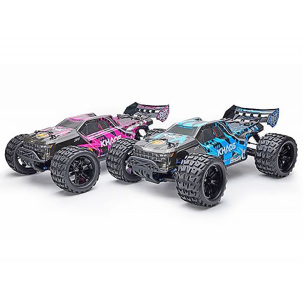 FTX Kahos Truggy RC 1/10 brushless 4X4 carrosserie bleue FTX5564B