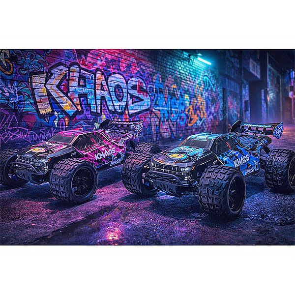 FTX Kahos Truggy RC 1/10 brushless 4X4 carrosserie bleue FTX5564B