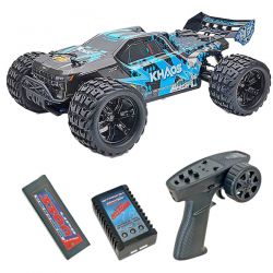 FTX Kahos Truggy RC 4WD 1/10 XL brushless bleu - FTX5564B 