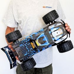 FTX Kahos Truggy RC 4WD 1/10 XL brushless bleu - FTX5564B 