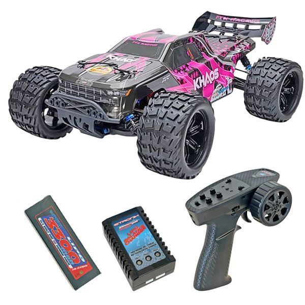 FTX Kahos Truggy RC 4WD 1/10 XL brushless violet - FTX5564P