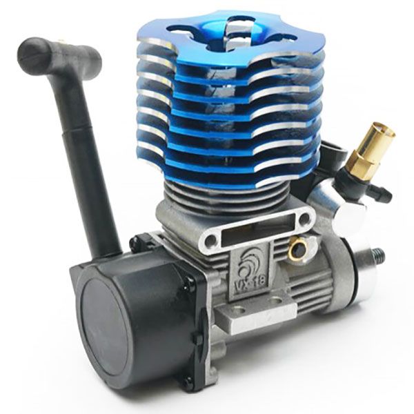 FTX moteur thermique RC VX.18 de 3cc vilebrequin filet&eacute; FTX6075
