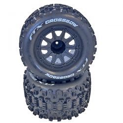 FTX pneus collés pour Crossbow 1/10 FTX11015
