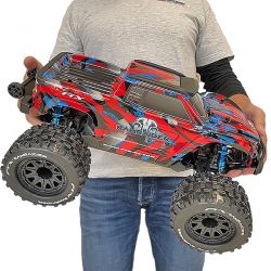 FTX Ramraider Truck RC 1/10 brushless 4X4 carrosserie rouge 