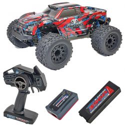 FTX Ramraider Truck RC 1/10 brushless 4X4 carrosserie rouge FTX5497RB