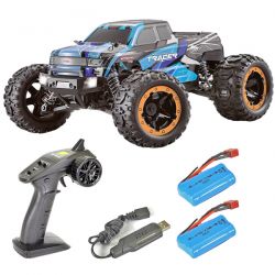 FTX Tracer Monster Truck 4WD 1/16 bleu + batterie supplémentaire