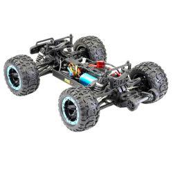 FTX Tracer monster truck 4WD 1/16 brushless carrosserie bleue FTX5596B 