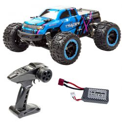 FTX Tracer monster truck 4WD 1/16 brushless carrosserie bleue FTX5596B 
