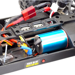 FTX Tracer monster truck 4WD 1/16 brushless carrosserie jaune FTX5596Y