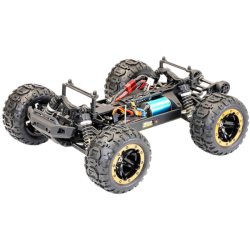 FTX Tracer monster truck 4WD 1/16 brushless carrosserie jaune FTX5596Y
