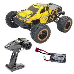 FTX Tracer monster truck 4WD 1/16 brushless carrosserie jaune FTX5596Y