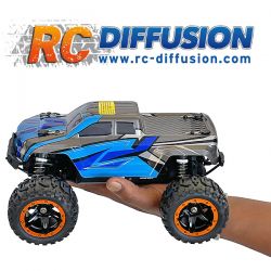 FTX Tracer monster truck 4WD 1/16 carrosserie bleue FTX5576B