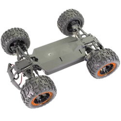 FTX Tracer monster truck 4WD 1/16 carrosserie rouge
