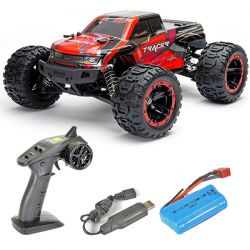 FTX Tracer monster truck 4WD 1/16 carrosserie rouge