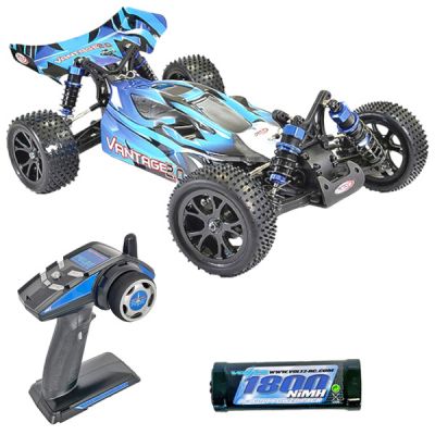 FTX Vantage 2.0 buggy 1/10 4WD moteur standard carrosserie bleue 