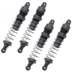 Funtek jeu de quatre amortisseurs hydrauliques pour voiture 1/12