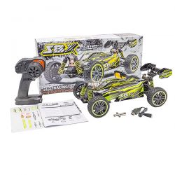 Funtek SBX Buggy 4WD 1/12 carrosserie jaune