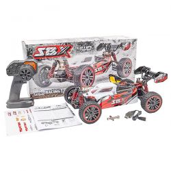Funtek SBX Buggy 4WD 1/12 carrosserie rouge