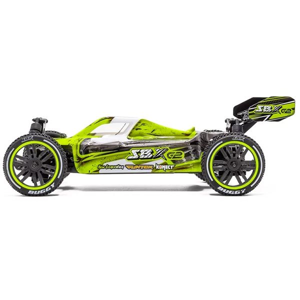 Funtek SBX G2 Buggy RC 4WD 1/12 RTR jaune - FTK-SBX-RTR-01