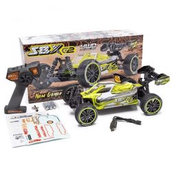 Funtek SBX G2 Buggy RC 4WD 1/12 RTR jaune - FTK-SBX-RTR-01