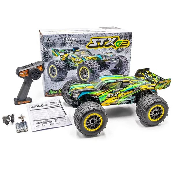 Funtek STX G2 Ultimate carrosserie verte + 2 batteries