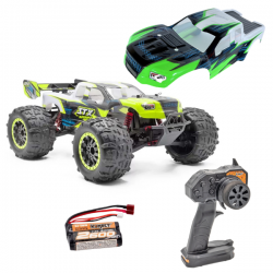 Funtek STX jaune + carrosserie verte offerte