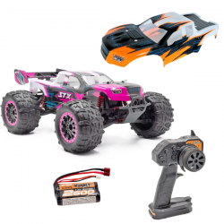Funtek STX violet + carrosserie orange offerte