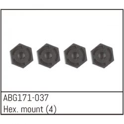 Hexagones de roue 12mm pour voiture rc 1/14 Absima abg171-037