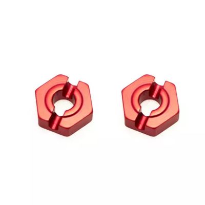 Hexagones de roues arri�re alu pour hobbytech BXR.S2 REV-BX015
