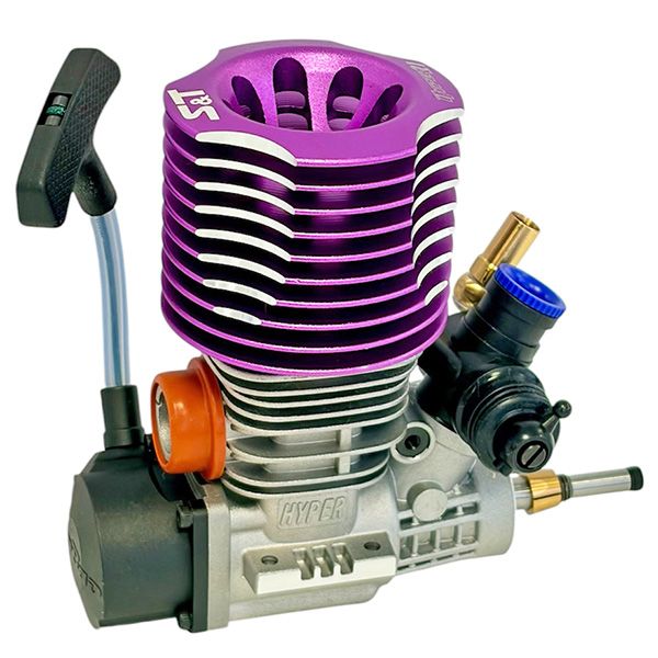 HoBao Hyper 21 moteur thermique 3.5cc &agrave; lanceur pour voiture RC 1/8 H2102T2