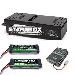 Hobbytech banc de démarrage + 2 batteries + chargeur