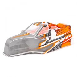 Hobbytech carrosserie non découpée orange pour NXT EVO 4S CA-293-STICK