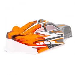 Hobbytech carrosserie non découpée orange pour NXT EVO 4S CA-293-STICK