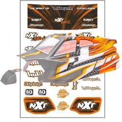 Hobbytech carrosserie NXT orange sans stickers