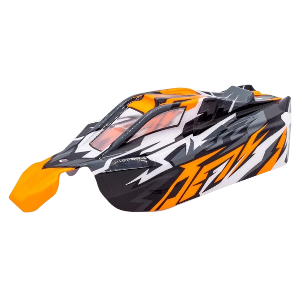 Hobbytech carrosserie orange 1/8 pour le Rogue Buggy 2.0 CA-154