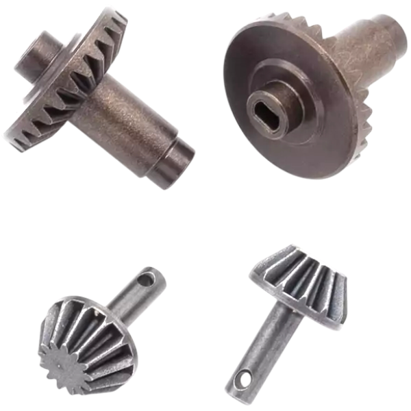 Hobbytech couronne et pignon de pont m&eacute;tal pour CRX18 CRX18-018