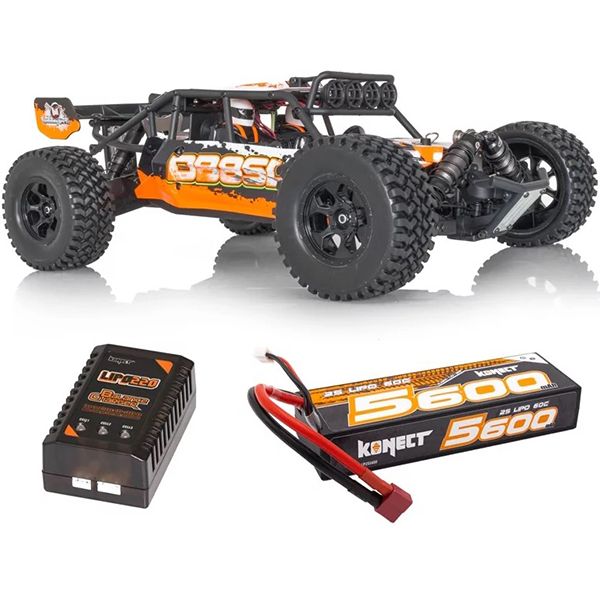 Hobbytech DB8-SL pack éco Desert Buggy 1/8 brushless avec batterie