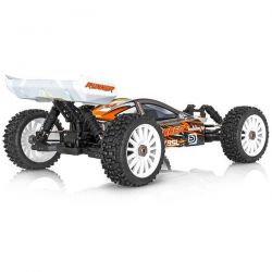 Hobbytech pack éco BX8 runner 4WD Buggy 1/8 moteur standard carrosserie orange