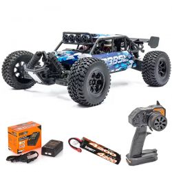 Hobbytech pack éco DB8SL RTR 4WD Buggy 1/8 moteur standard carrosserie bleue