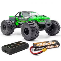 Hobbytech pack Rogue Terra sport 1/10 XL brushless carrosserie verte