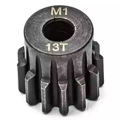 Hobbytech pignon moteur 13 dents M1 pour moteur �lectrique avec axe de 5mm HT-180113
