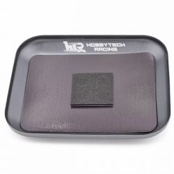 Hobbytech plateau magnétique en alu pour visserie couleur gris