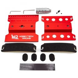Hobbytech plateau tournant en aluminium rouge