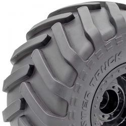 Hobbytech roues pour Monster Truck 1/10 à chevrons HT-463