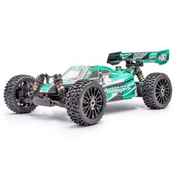 Hobbytech Spirit NXT EVO V2 Buggy 1/8 électrique brushless 4S RTR carrosserie turquoise 1.NXT.EVO-V2-TU